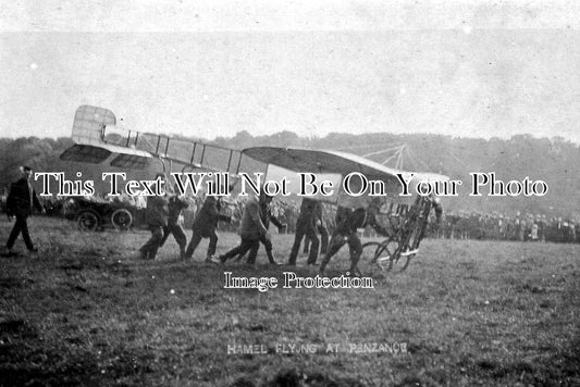 CO 567 - Penzance Flying Display, Gustav Hamel, Cornwall 1913