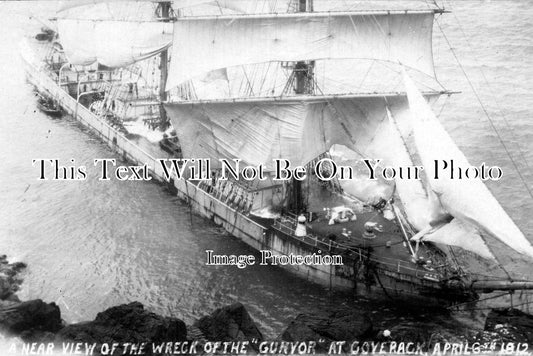 CO 587 - Shipwreck Of The Gunvor, Coverack, Cornwall