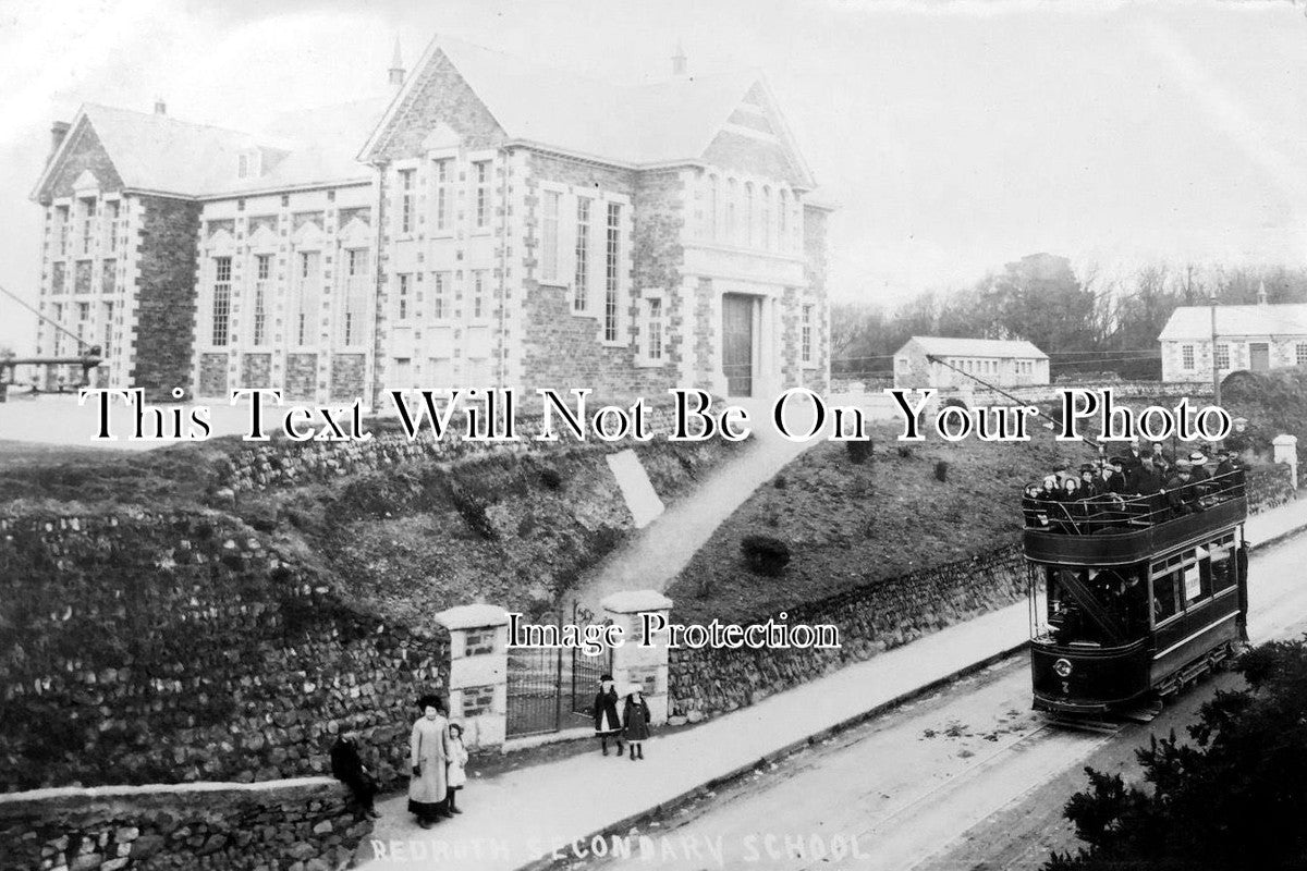 CO 588 - Tram & Redruth Secondary School, Cornwall