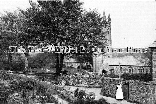 CO 62 - St Cleer Church, Cornwall c1908