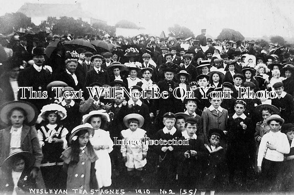 CO 623 - Wesleyan Tea, St Agnes, Cornwall 1910