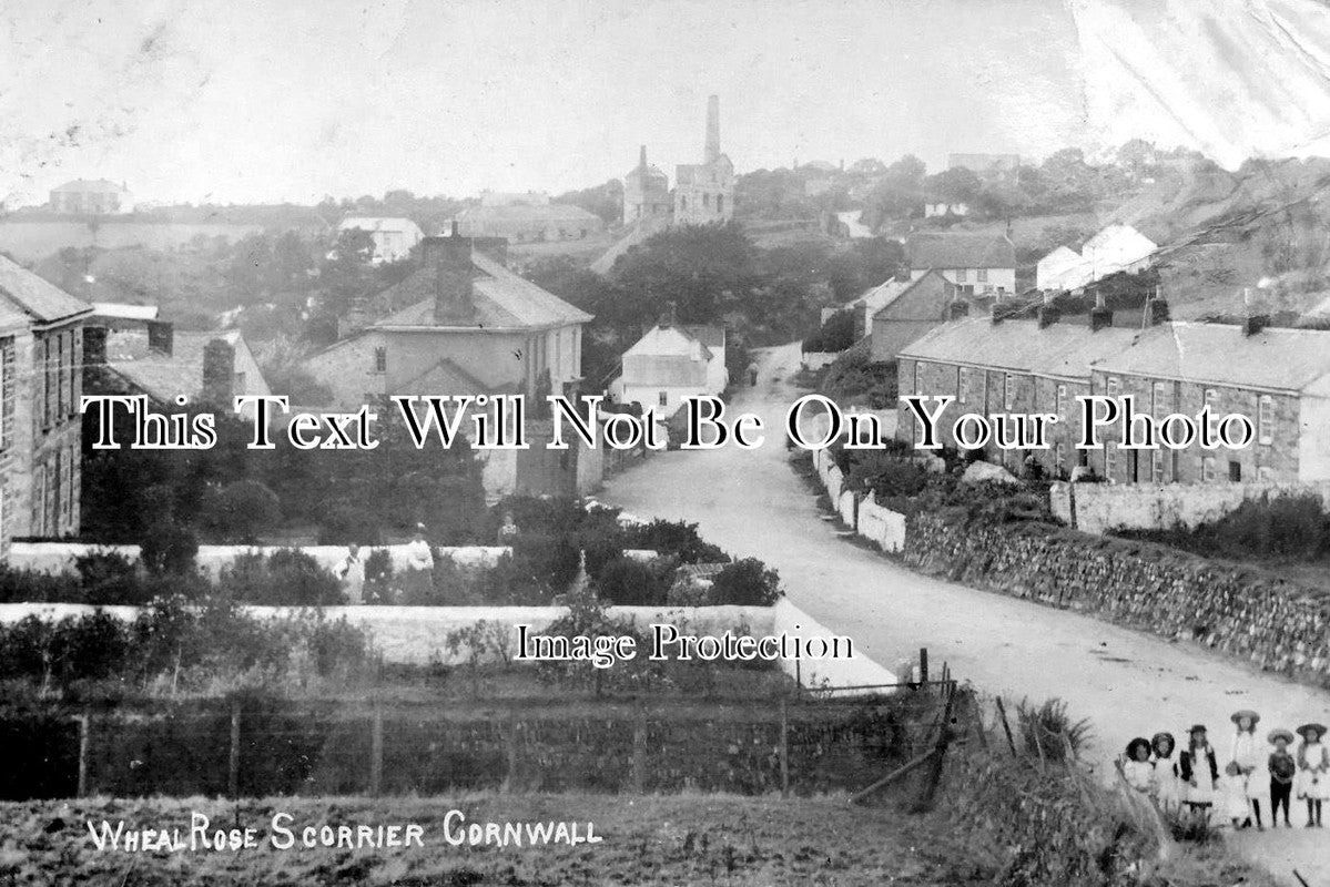 CO 650 - Wheal Rose Scorrier, Mining, Cornwall