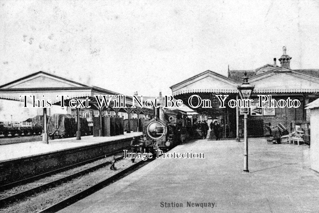 CO 652 - Newquay Railway Station, Cornwall c1910