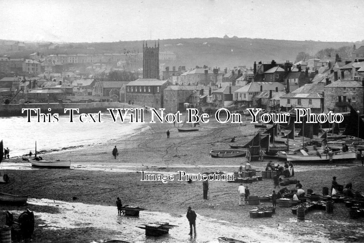 CO 674 - The Harbour, St Ives, Cornwall c1908