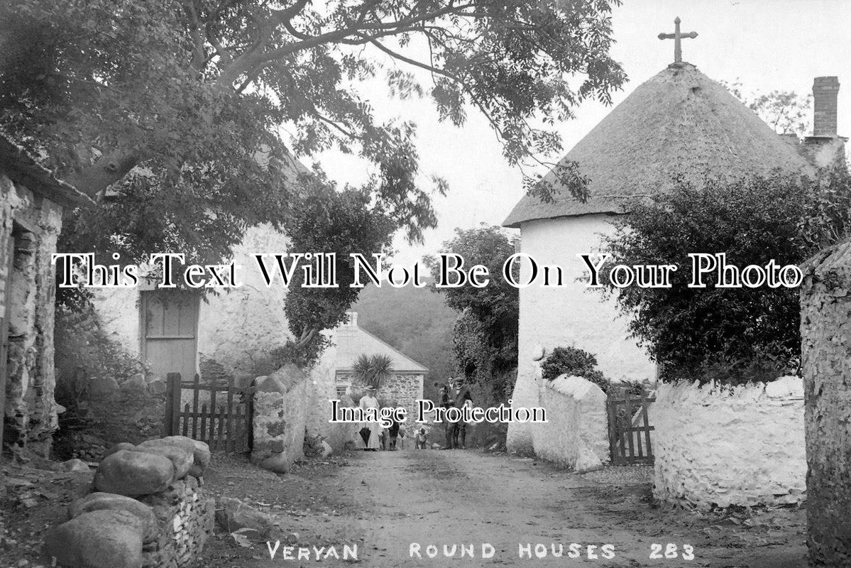 CO 677 - Round Houses, Veryan, Cornwall