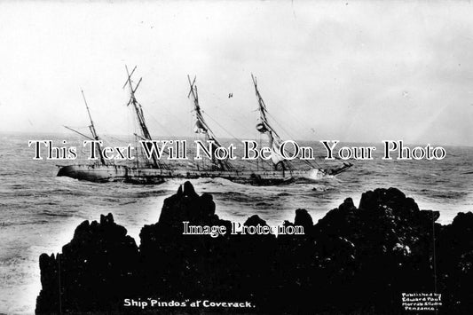 CO 683 - German Barque Pindos Shipwreck, Coverack, Cornwall