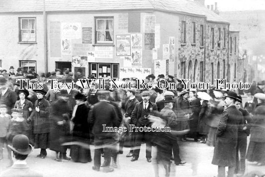 CO 695 - Election Time, Liberal Commitee Rooms, Bodmin, Cornwall