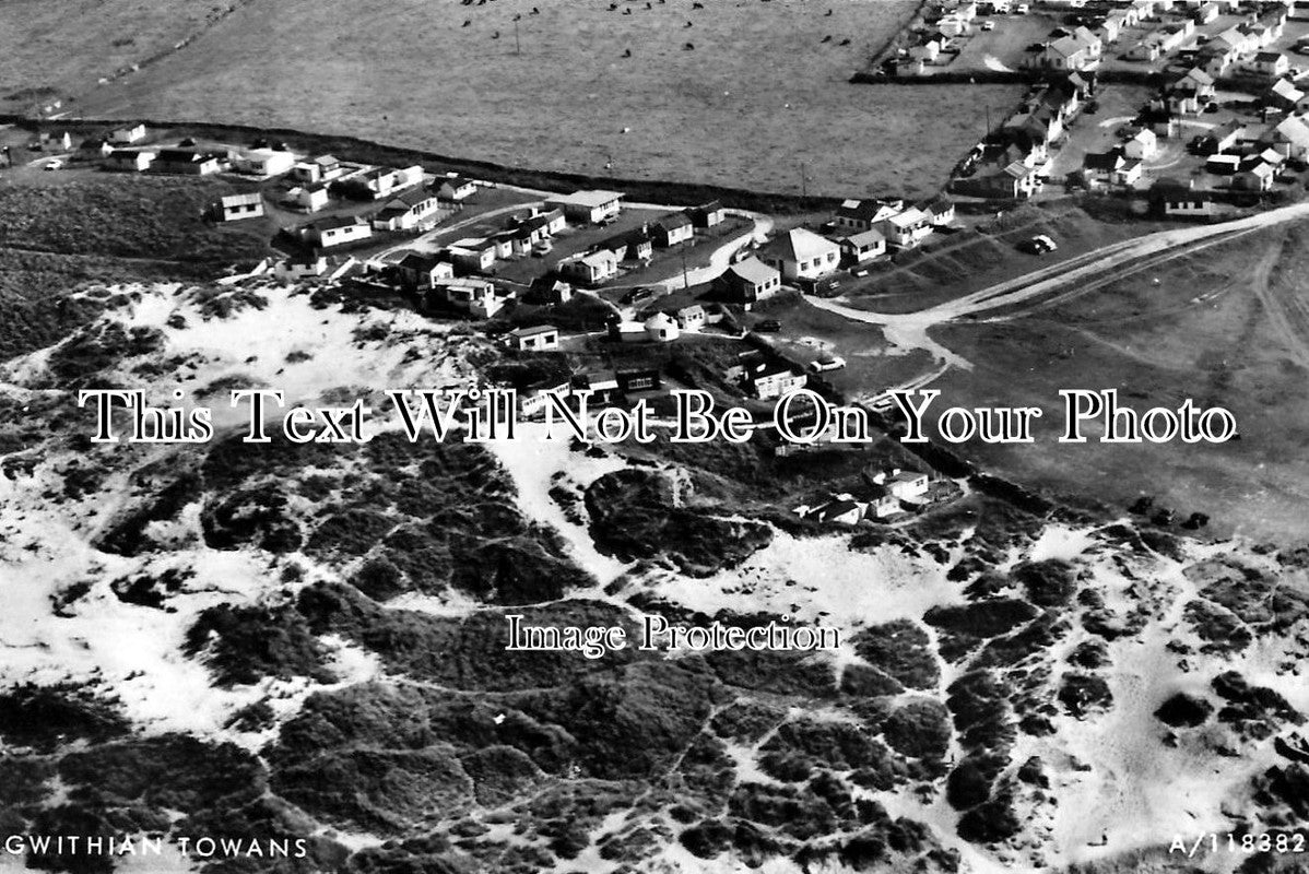 CO 716 - Aerial View Of Gwithian Towans, Cornwall
