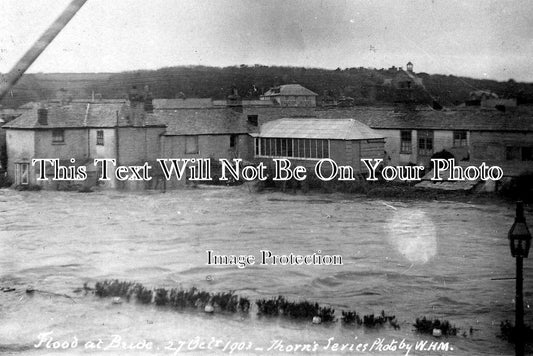 CO 749 - Bude Flood, Cornwall 1903