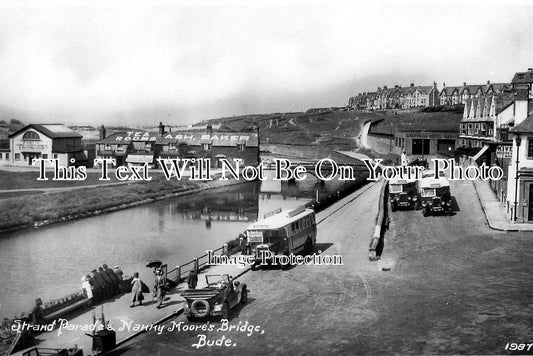 CO 754 - Strand Parade & Nanny Moore's Bridge, Bude, Cornwall
