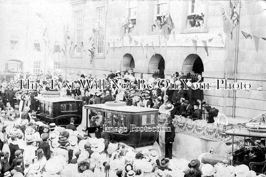 CO 772 - Royal Visit, Bodmin Town Hall, Cornwall