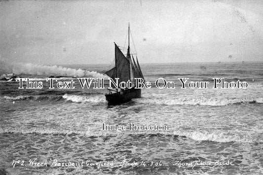 CO 774 - Wreck Of President Garfield, Bude, Cornwall 1906