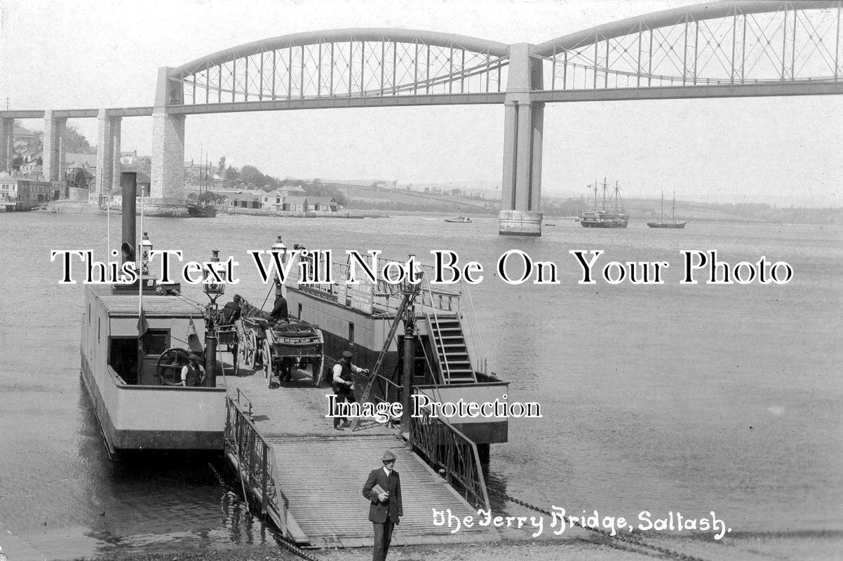 CO 811 - The Ferry Bridge, Saltash, Cornwall
