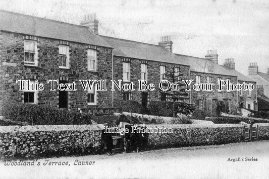 CO 834 - Woodlands Terrace, Lanner, Cornwall c1904