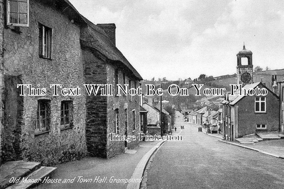 CO 839 - Manor House & Town Hall, Grampound, Cornwall