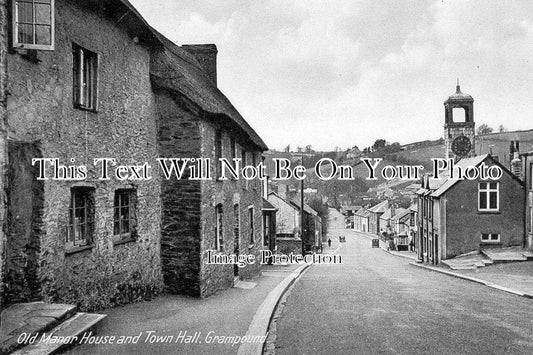 CO 839 - Manor House & Town Hall, Grampound, Cornwall