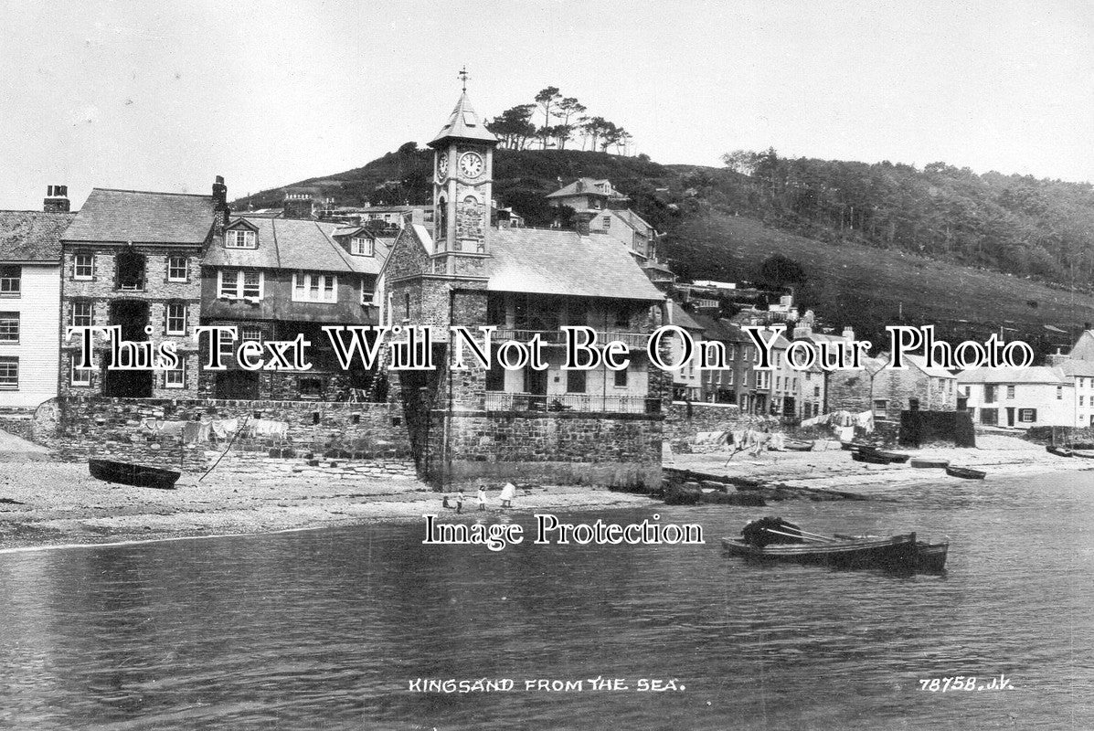 CO 855 - Kingsand From The Sea, Cornwall