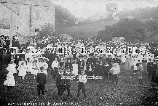CO 858 - New Connection Tea, St Agnes, Cornwall c1908