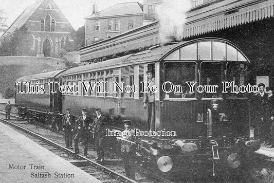 CO 870 - Motor Train, Saltash Station, Cornwall