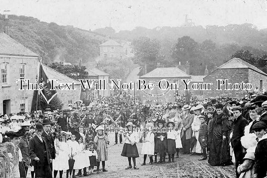 CO 880 - Wesleyan Tea Treat, St Agnes Sunday School, Cornwall