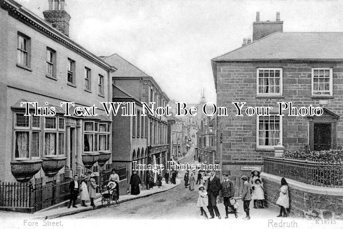 CO 882 - Fore Street, Redruth, Cornwall c1920