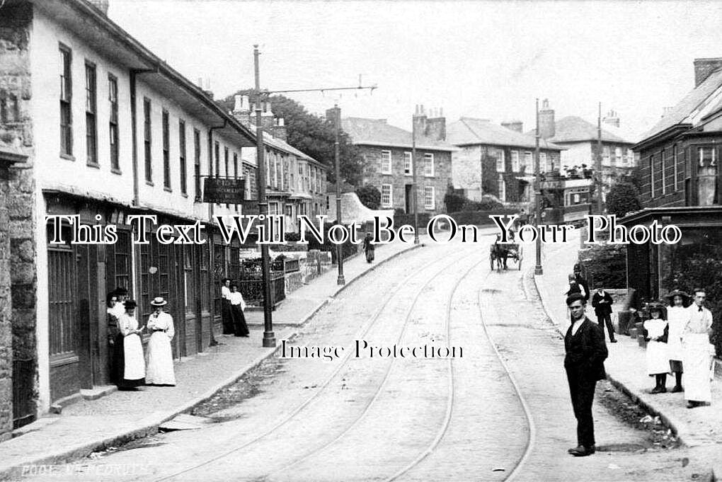 CO 890 - Fore Street, Pool, Cornwall c1906