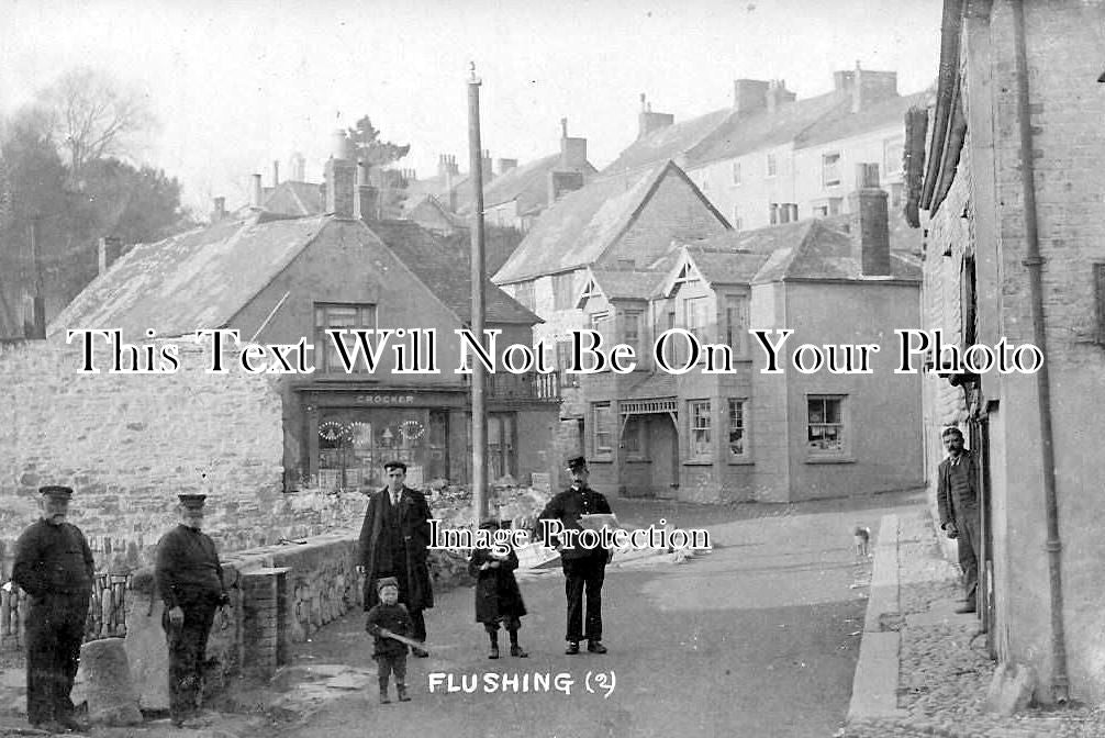 CO 894 - Flushing, Cornwall c1907