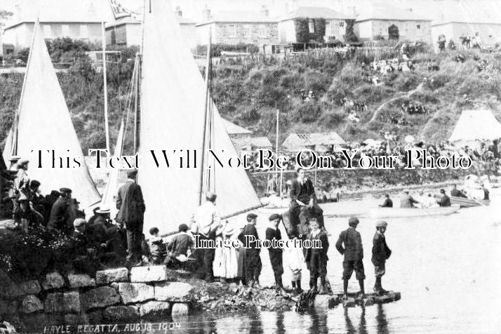 CO 916 - Hayle Regatta, Cornwall 1904