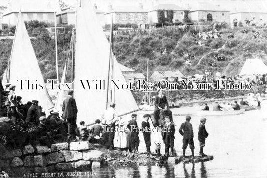 CO 916 - Hayle Regatta, Cornwall 1904