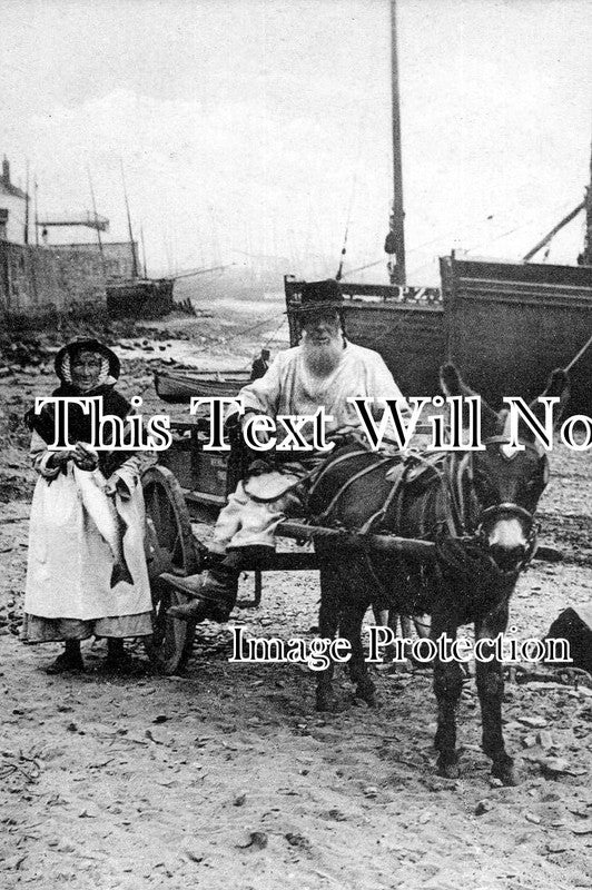 CO 960 - Fish Hawkers, Penzance, Cornwall