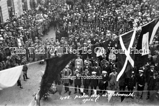 CO 981 - Peace Day At Falmouth, Cornwall