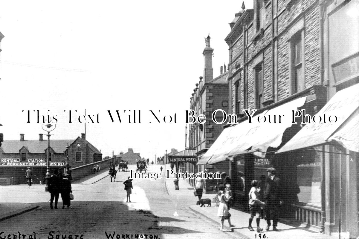 CU 1001 - Central Square, Workington, Cumbria – JB Archive
