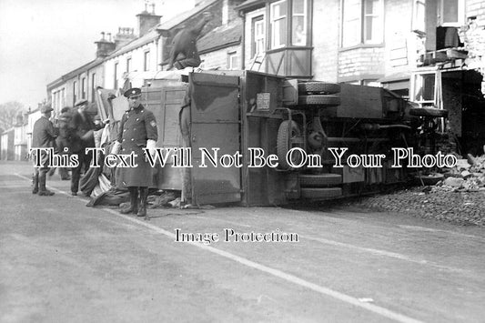 CU 1004 - Brough Penrith Lorry Crash Accident Into Post Office, Cumbria 1935