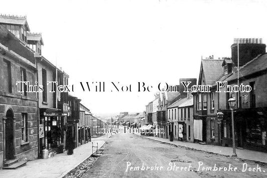 CU 1010 - Pembroke Street, Pembroke Dock, Cumbria c1909