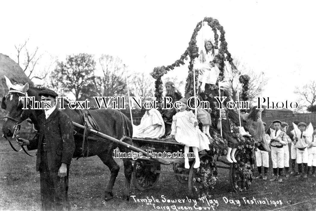 CU 1013 - May Day Festival, Temple Sowerby, Cumbria 1908