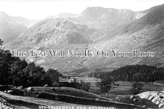 CU 1015 - Grisedale & Helvellyn, Lake District, Cumbria