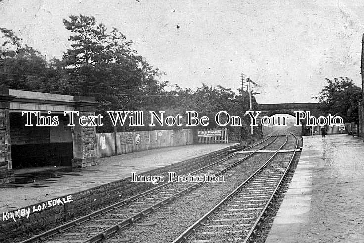 CU 102 - Kirkby Lonsdale Railway Station, Cumbria, Cumberland