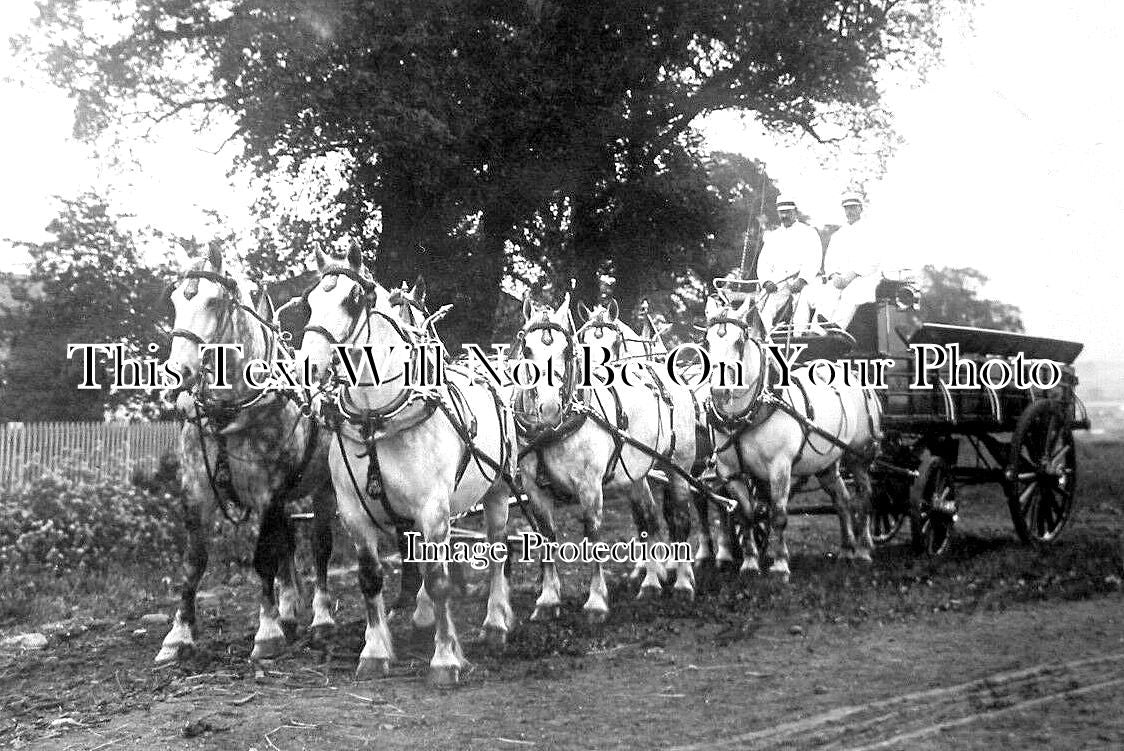 CU 1061 - The Armour Team At Carlisle Agricultural Show 1907