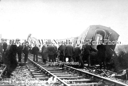 CU 1063 - Scotch Express Disaster Near Carlisle, Cumbria