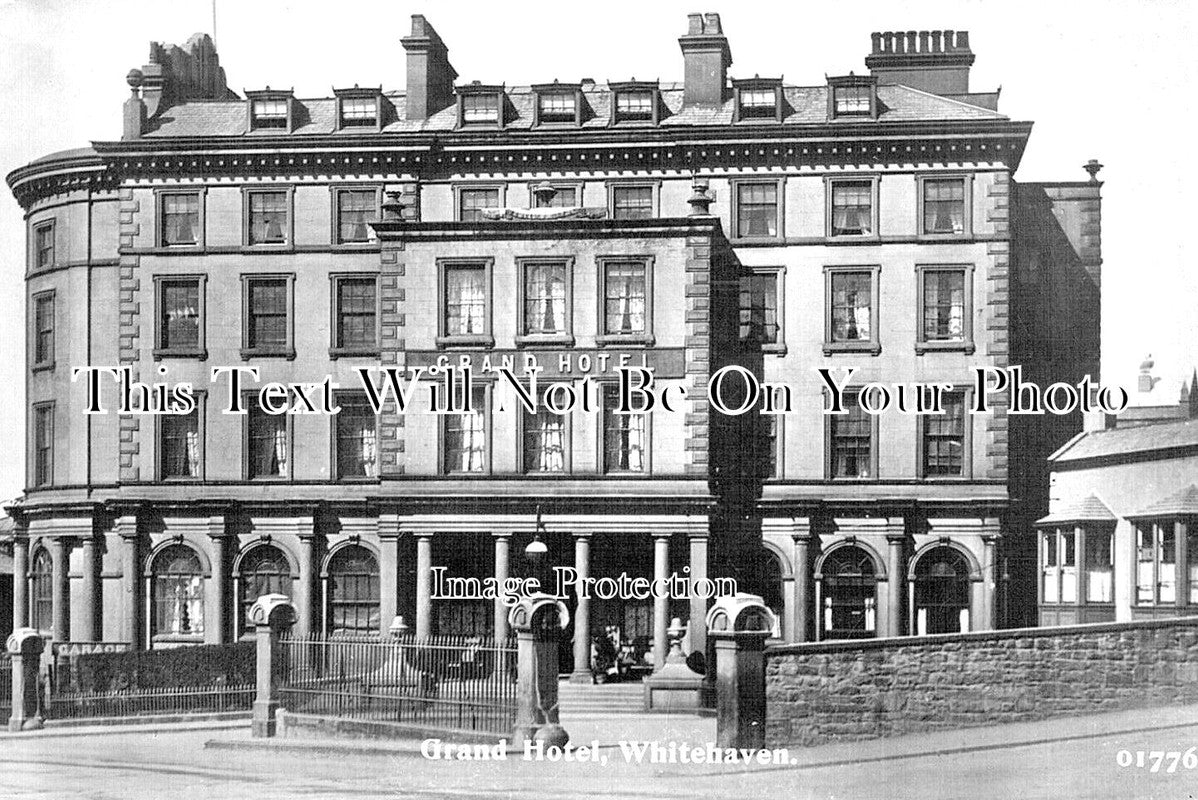 CU 1074 - Grand Hotel, Whitehaven, Cumbria c1913