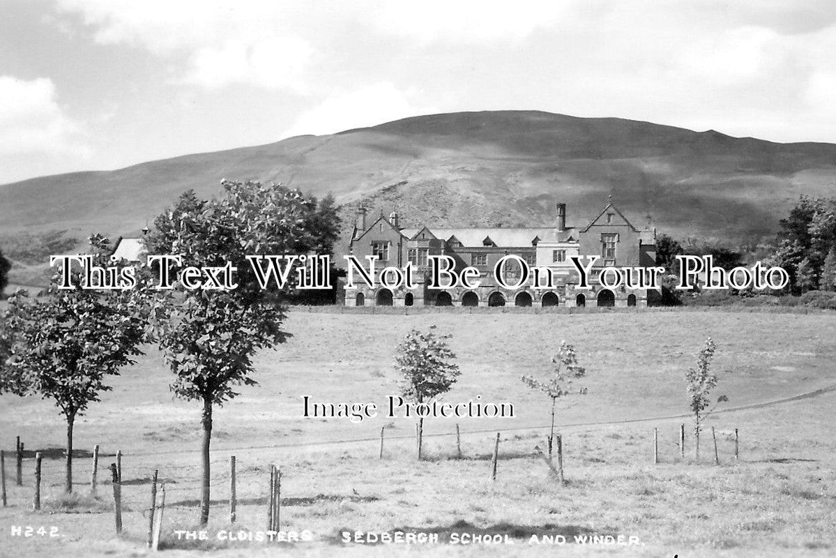 CU 1082 - The Cloisters, Sedbergh School & Winder, Cumbria