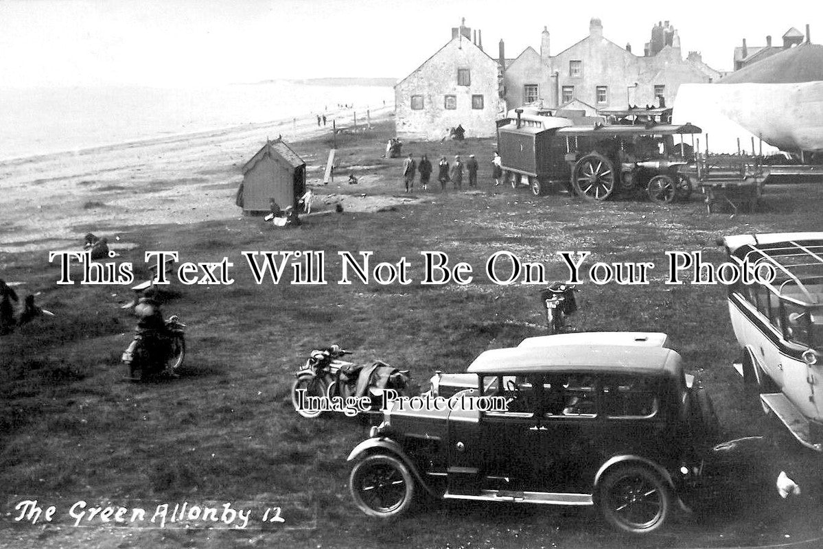 CU 1091 - The Green, Allonby, Cumbria c1932