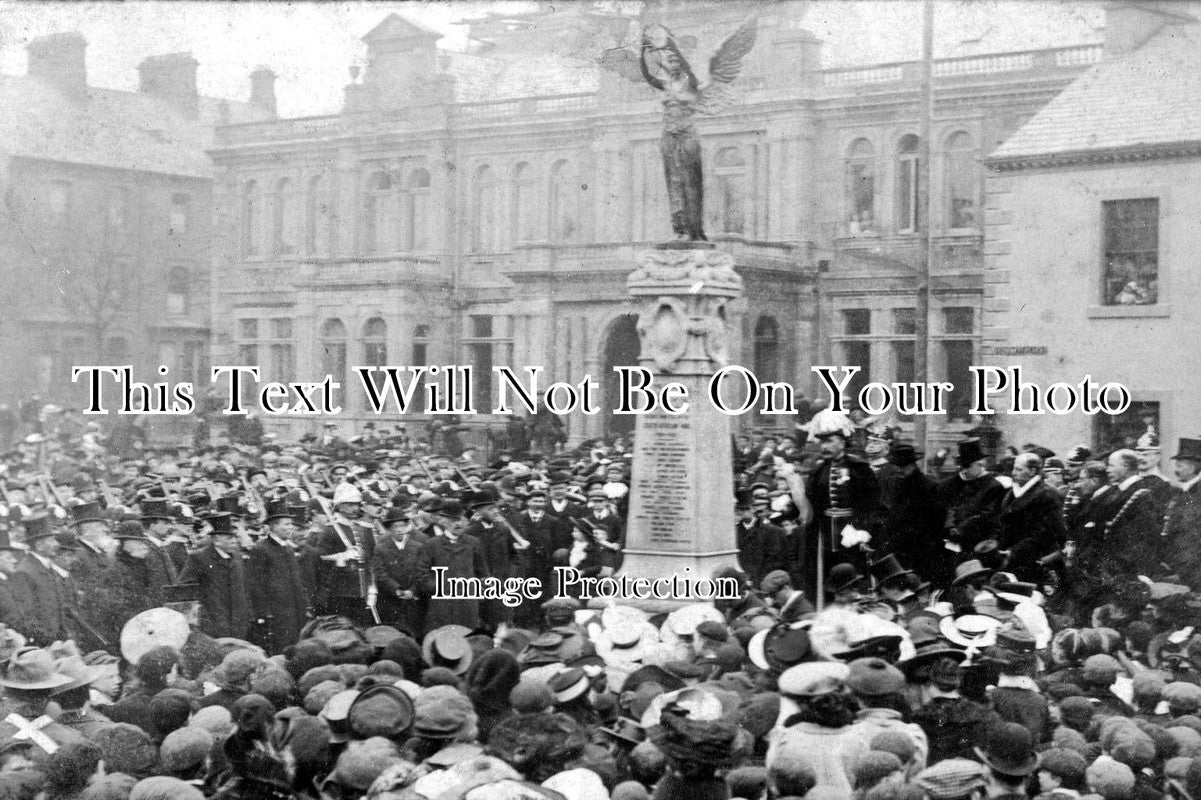 CU 114 - Unveiling Of South African War Memorial, Cumbria, Cumberland 1906