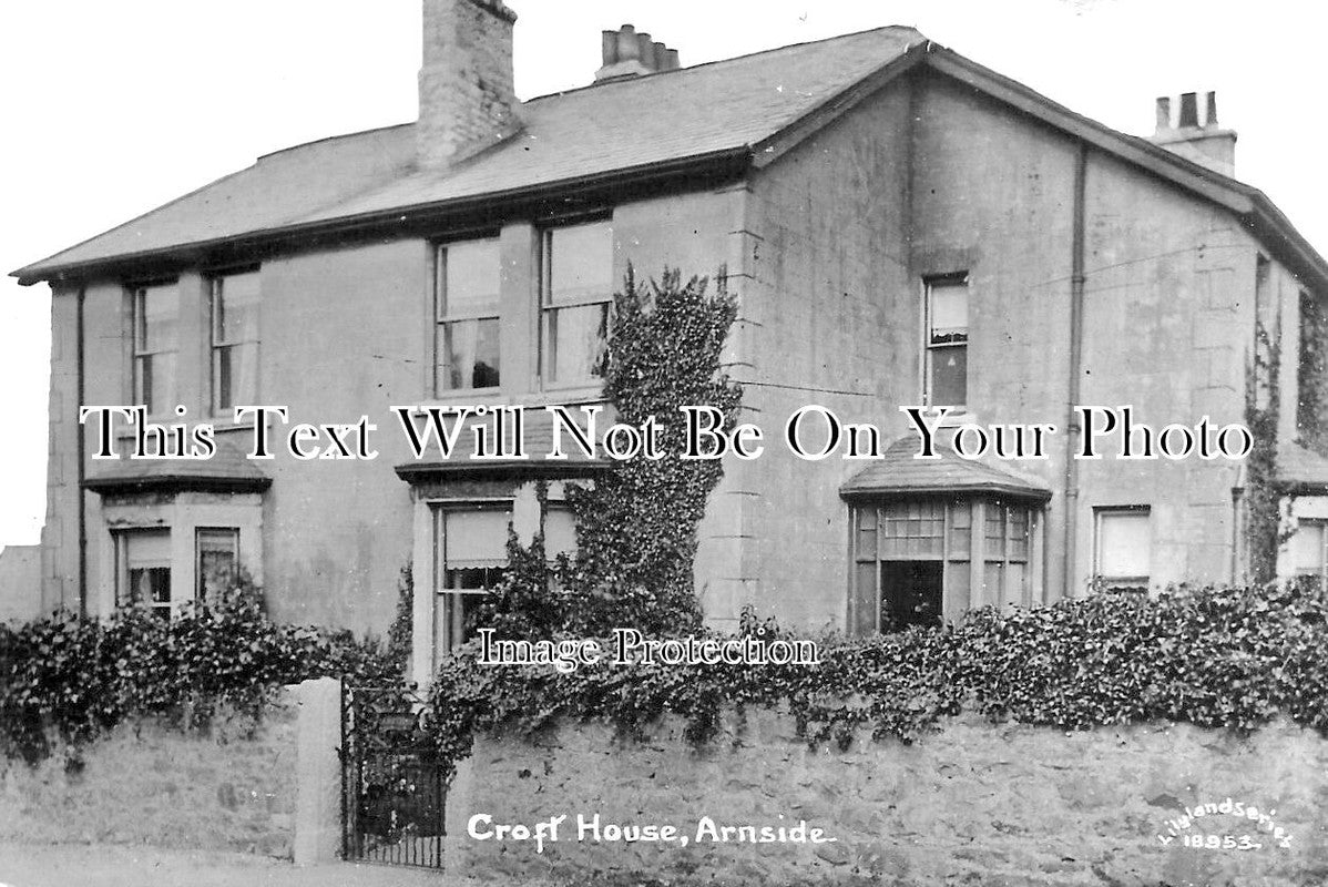 CU 1170 - Croft House, Arnside, Cumbria c1913