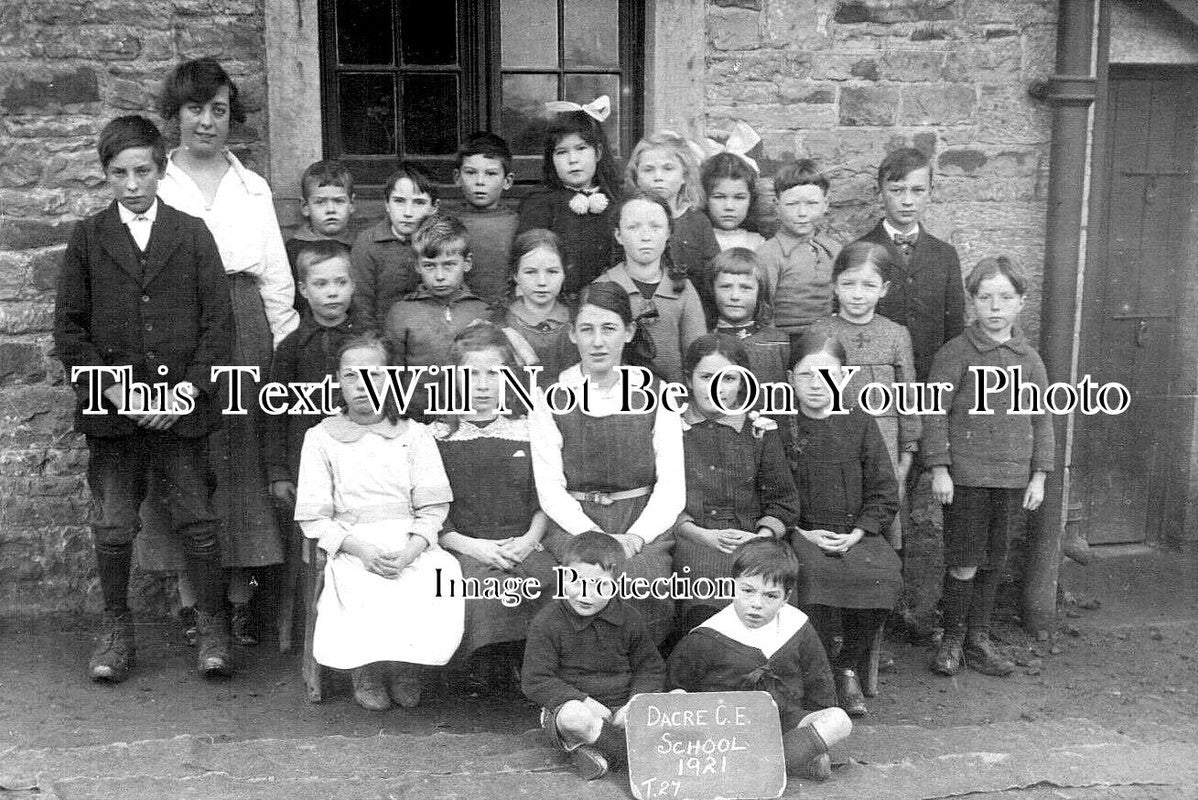 CU 1190 - Dacre School Group, Cumbria 1921