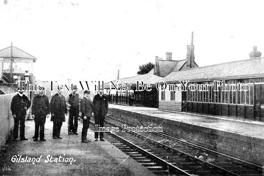 CU 1199 - Gilsland Railway Station, Carlisle, Cumbria c1905