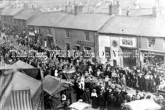 CU 120 - May Day Parade, Dalton In Furness, Cumbria, Cumberland