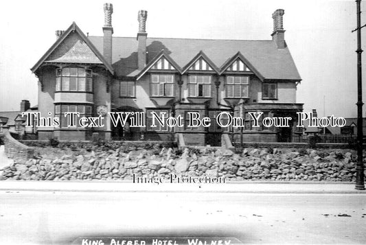 CU 1209 - King Alfred Hotel, Walney, Cumbria c1912