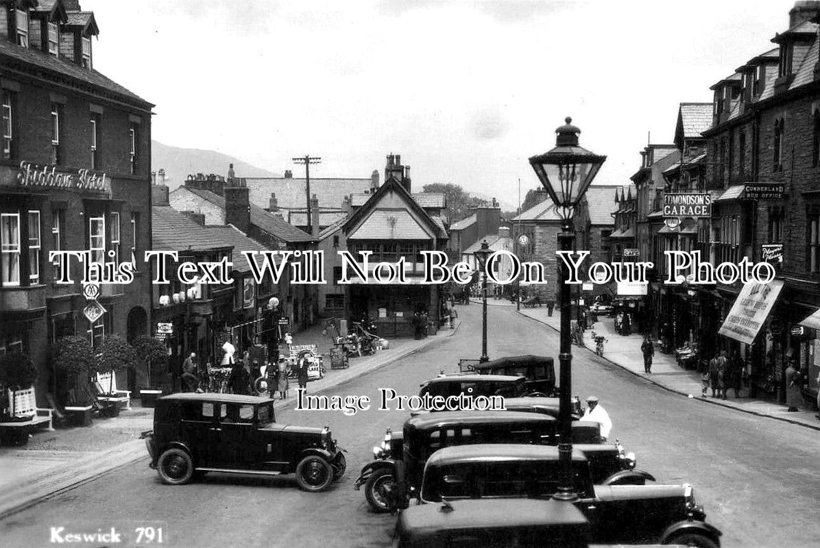 CU 1217 - Keswick Main Street, Cumbria