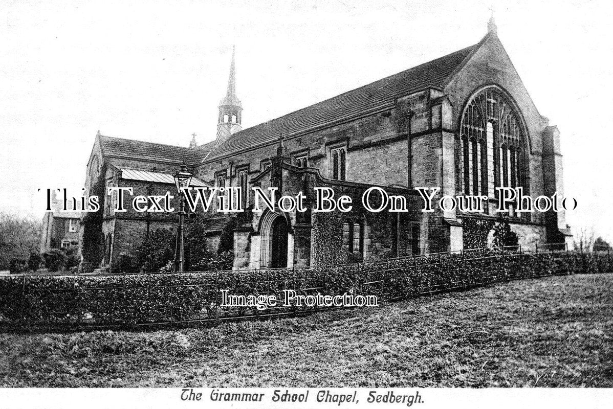 CU 1218 - The Grammar School Chapel, Sedbergh, Cumbria